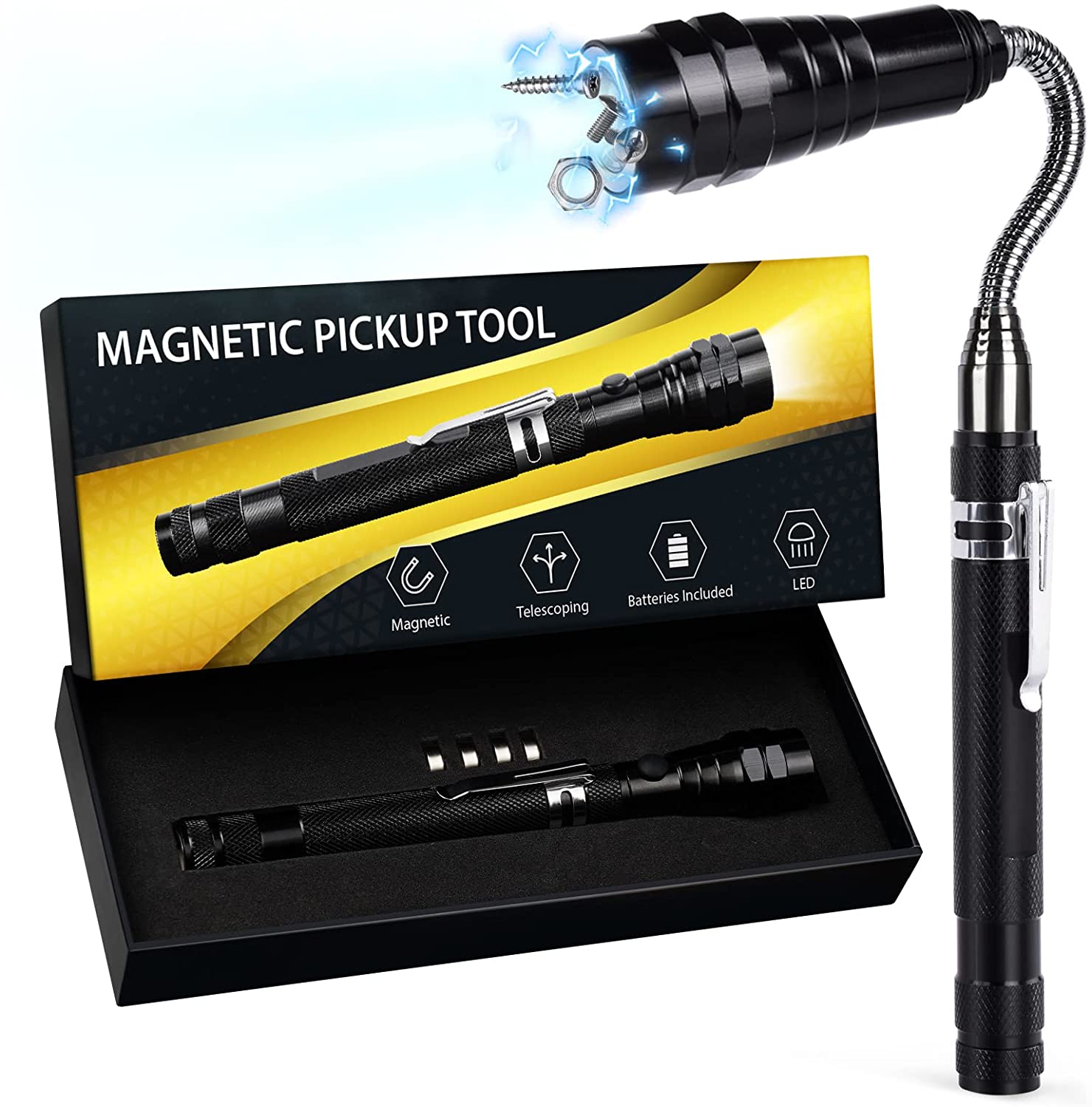 Weekly DEAL 11/20/20: Magnetic LED Pickup Tool $19.99 (reg. $29.99)